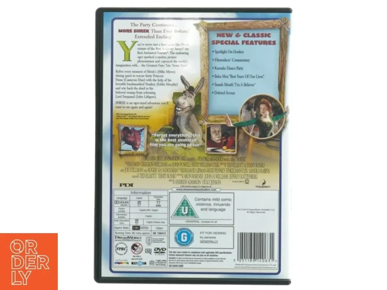 Billede 4 - Shrek DVD