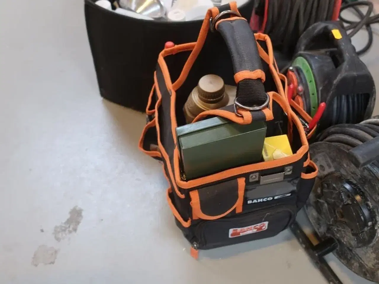 Billede 2 - 3 stk. kabelruller, taske m.m.