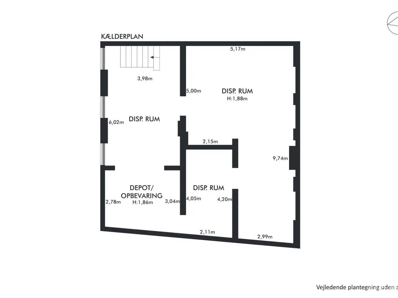 Billede 11 - 142 m² flot hjørnebutik med 100 m² kælder