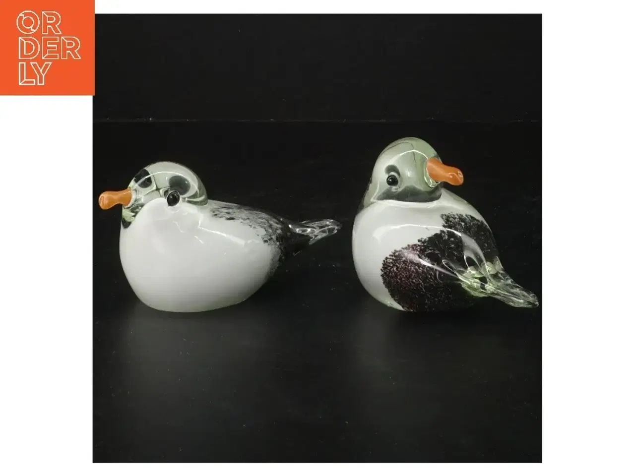 Billede 1 - Glasfugle dekoration (str. 12 cm)