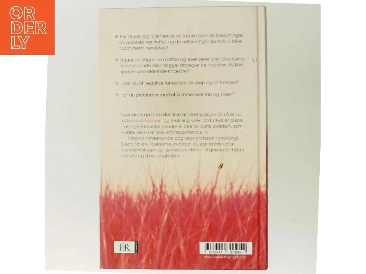 Billede 3 - Kvinder der tænker for meget af Susan Nolen-Hoeksema (Bog)