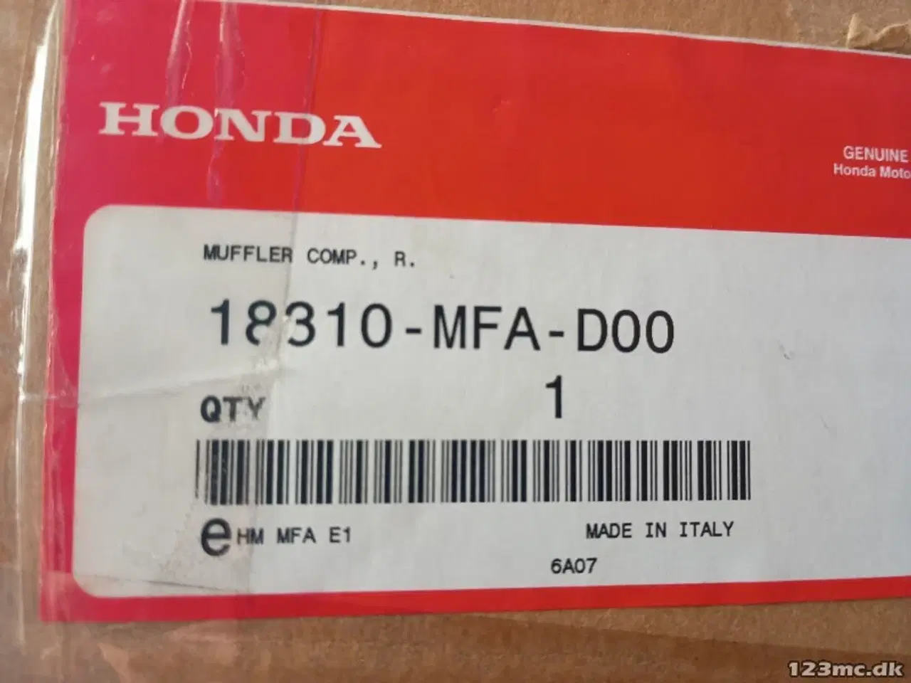 Billede 4 - Udstødning Honda CBF1000, højre