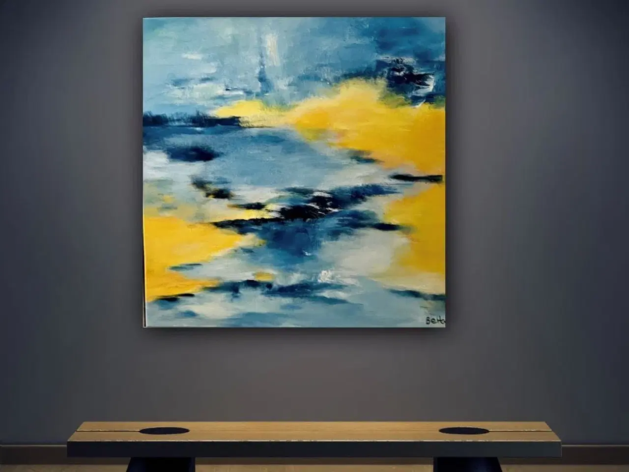 Billede 1 - Abstrakt 80 x80