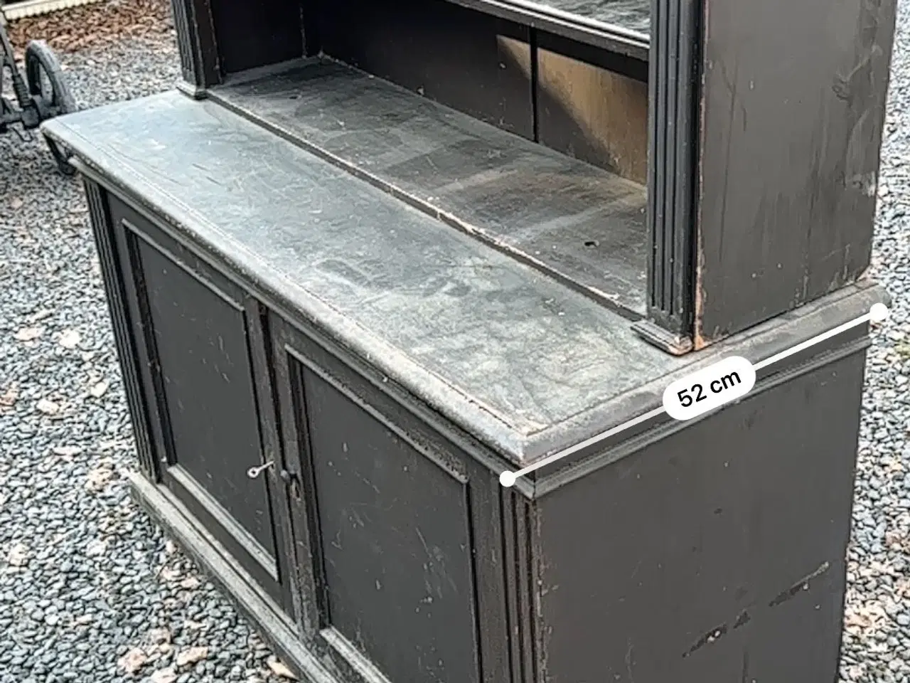 Billede 7 - Skænk med overdel reol sort træ