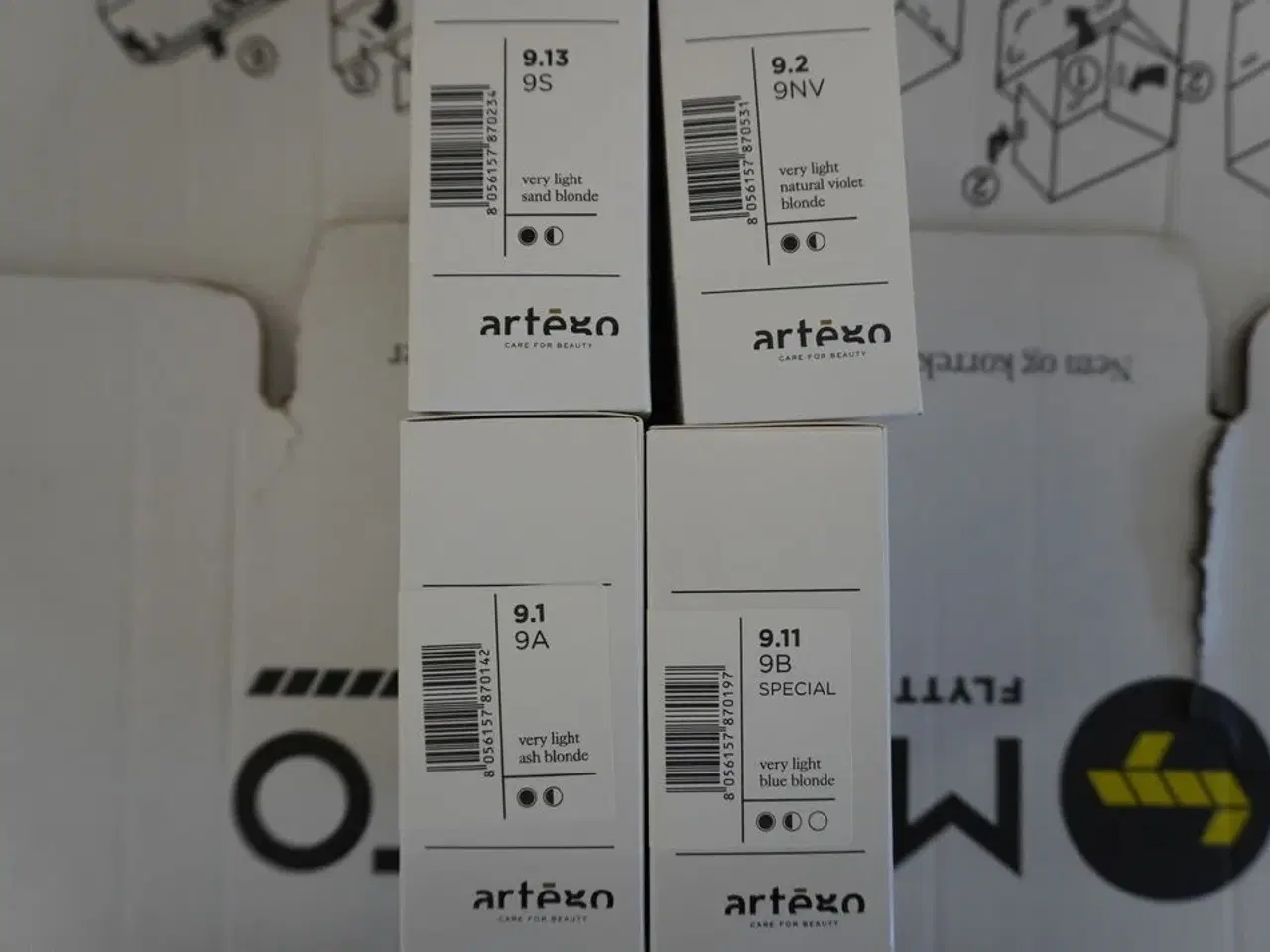 Billede 2 - Kasse med hårfarve, Artego BeautyFusion 100ml