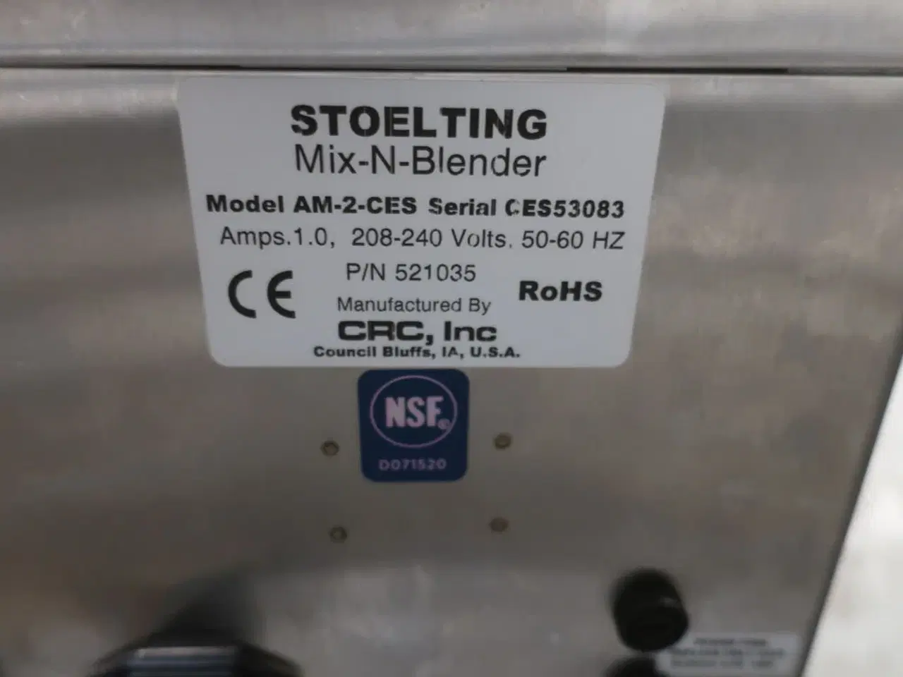 Billede 4 - Blender STOELTING AM-2-CES