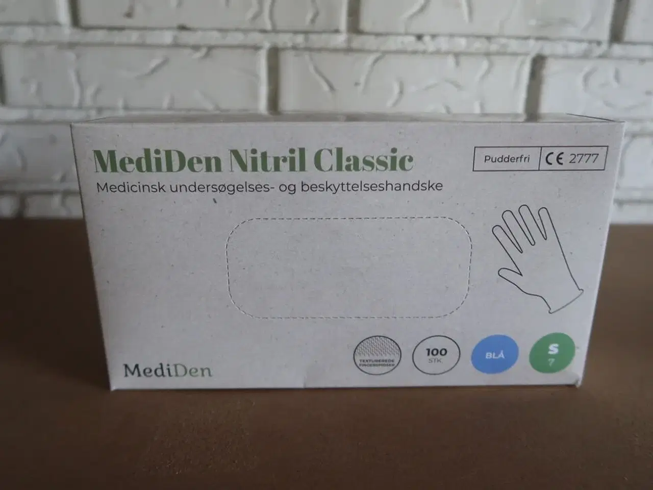 Billede 2 - 26 pk. MediDen Nitrail Classic handsker - Str. S