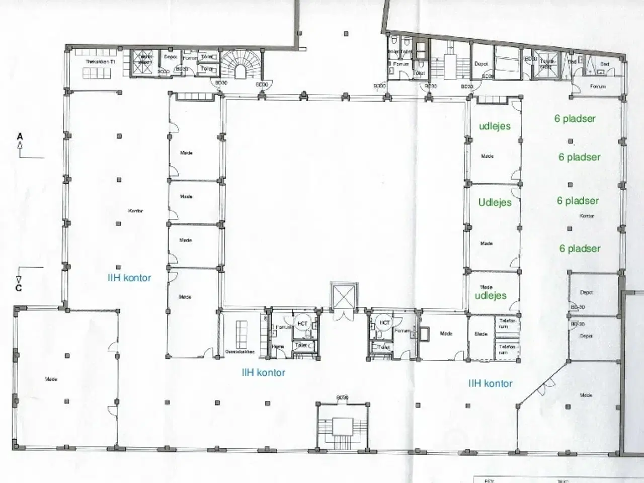 Billede 6 - Lej et unikt kontorlokale på Artillerivej 86. 1. sal – Moderne arbejdsplads i attraktive omgivelser