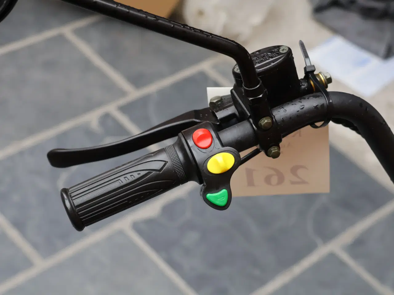 Billede 6 - El-scooter m/skivebremser for og bag, styrthjelm