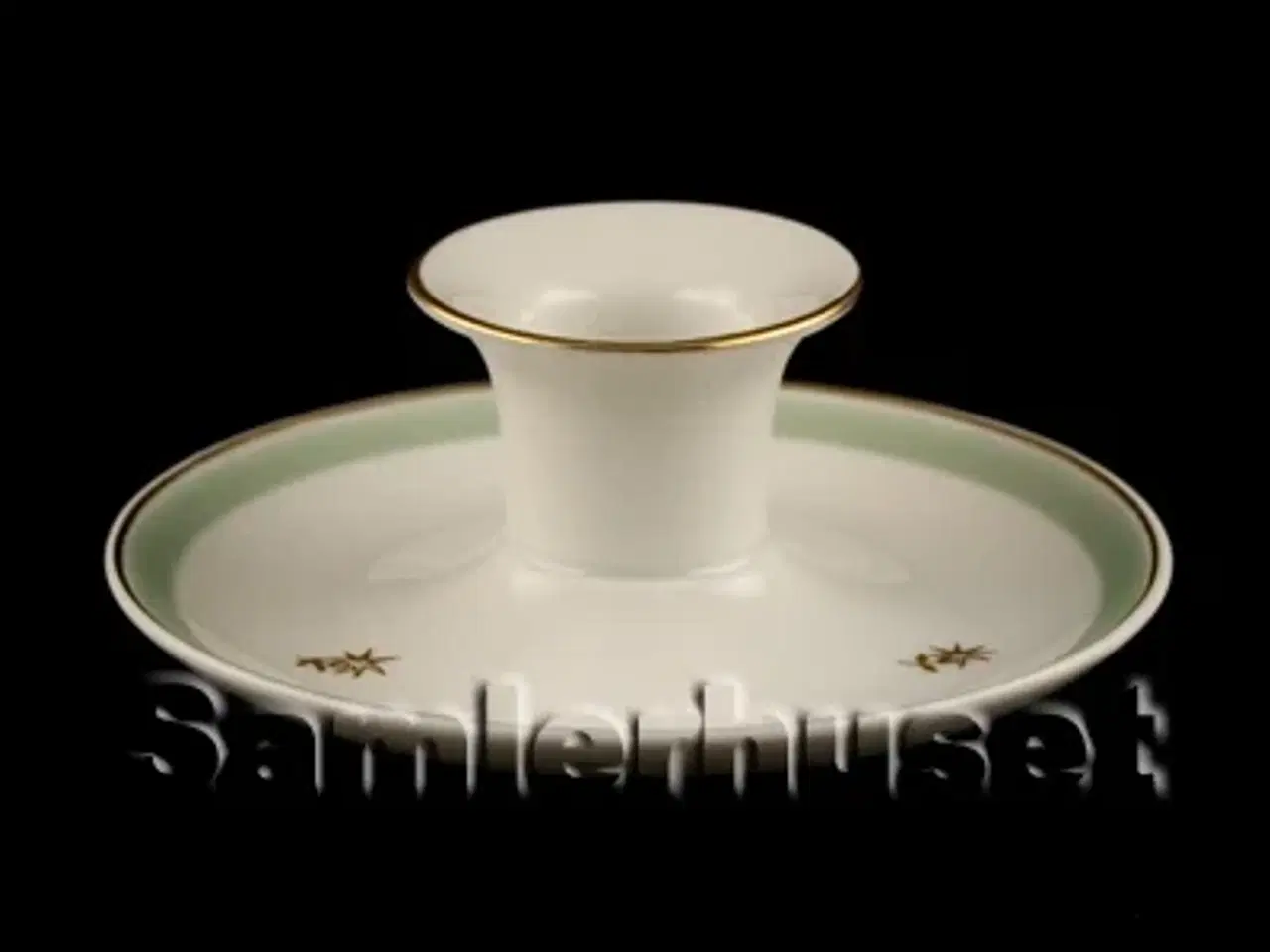 Billede 1 - Hasselnød Lysestage