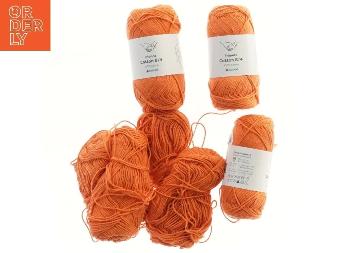 Billede 2 - Oranget garnnøgle fra Hobbii