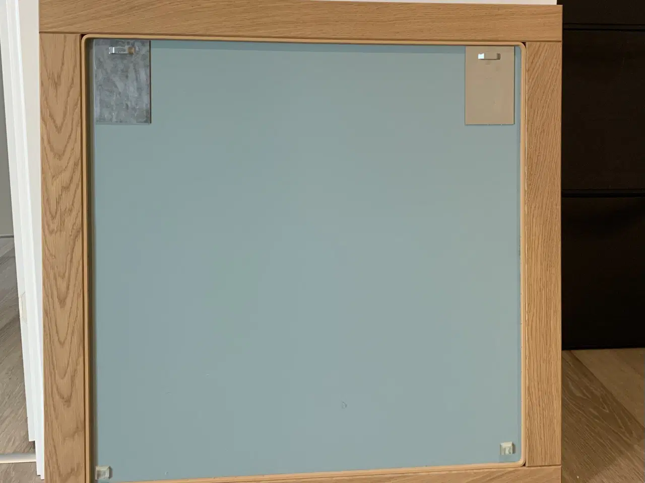 Billede 2 - Spejl i ramme af egetræ