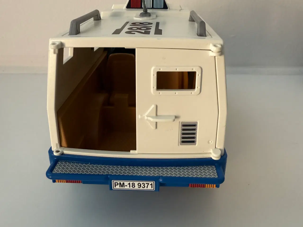 Billede 7 - Playmobil pengetransport, politi, røver, motorcyke