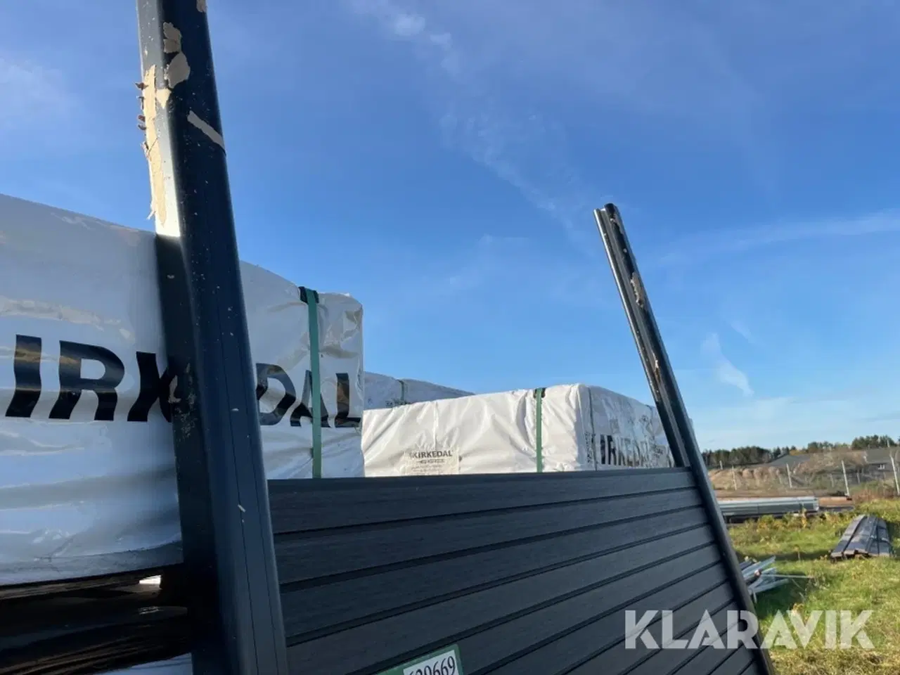 Billede 11 - Komposit hegn Kirkedal Grå/sort 10 fag