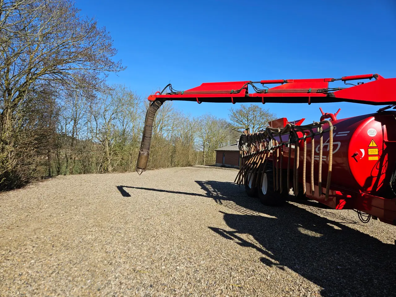 Billede 7 - AP 20t Gyllevogn med sugetorn og 20m slange bum