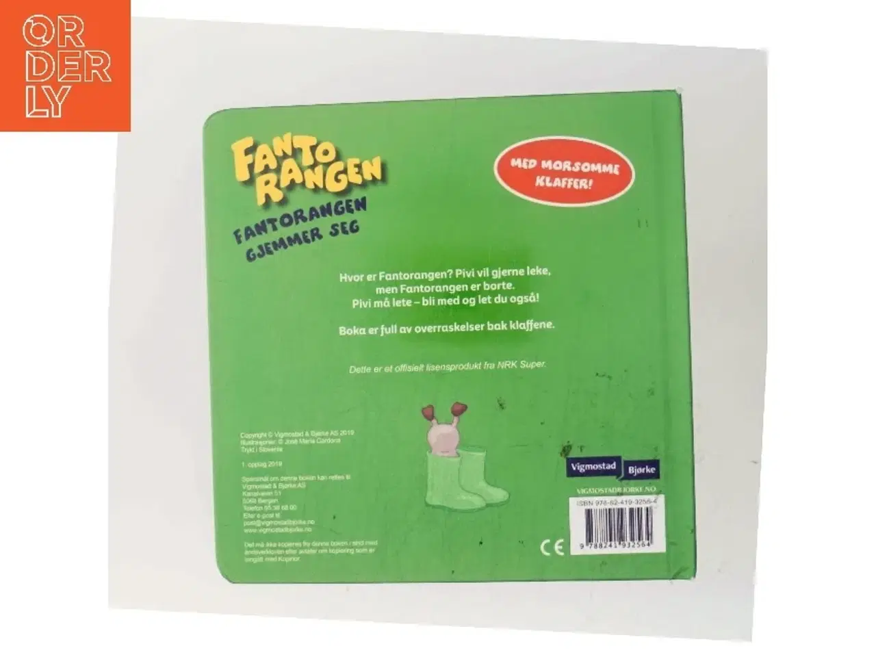 Billede 3 - Fantorangen gjemmer seg af José Maria Cardona (Bog)