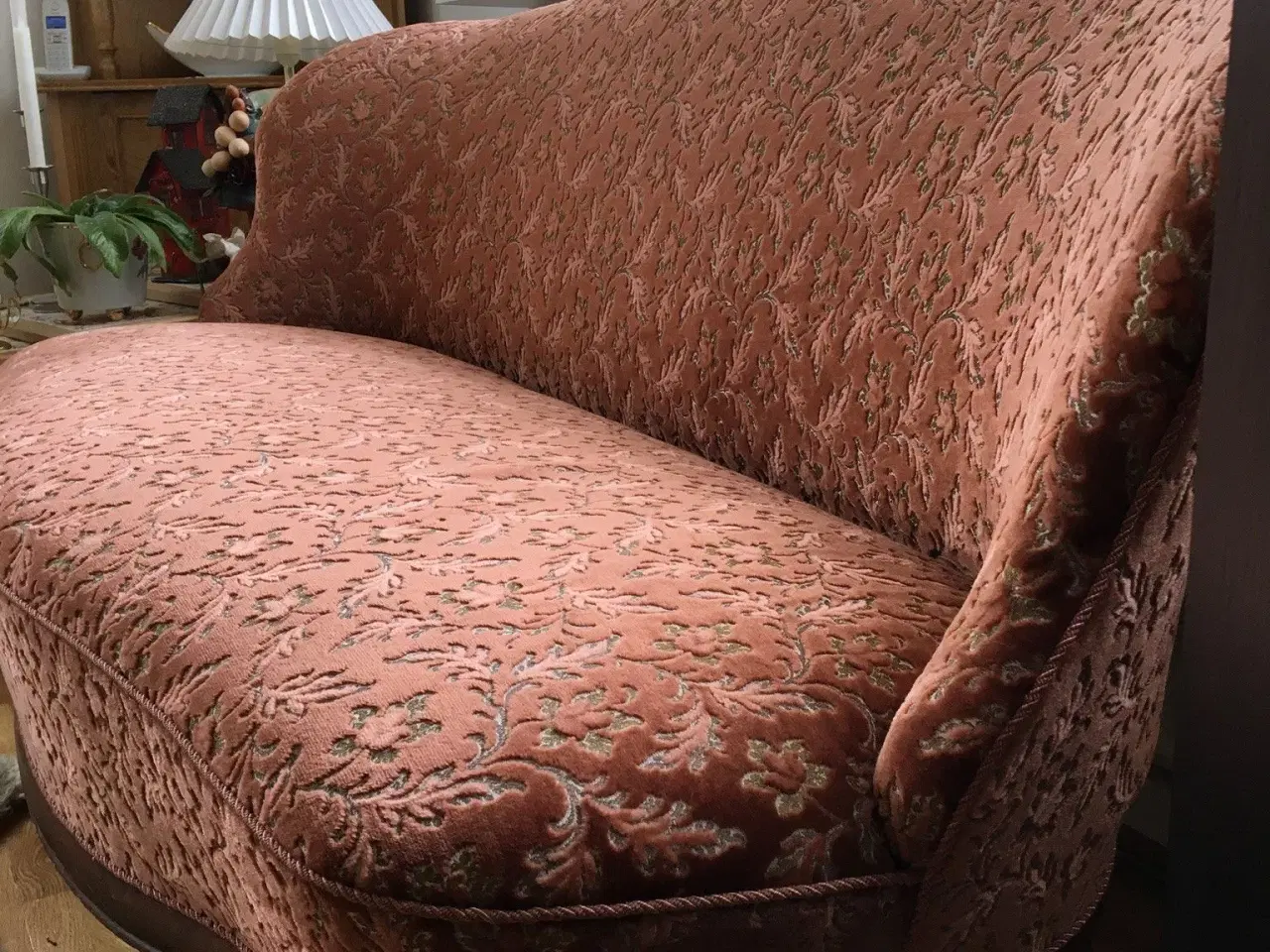 Billede 2 - Antik gammelrosa sofa 