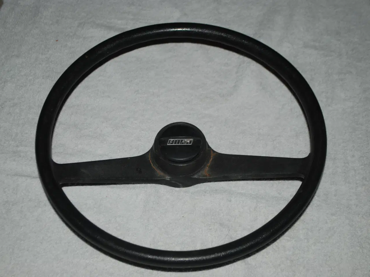 Billede 1 - Originalt Fiat 127 rat med tudehornskontakt