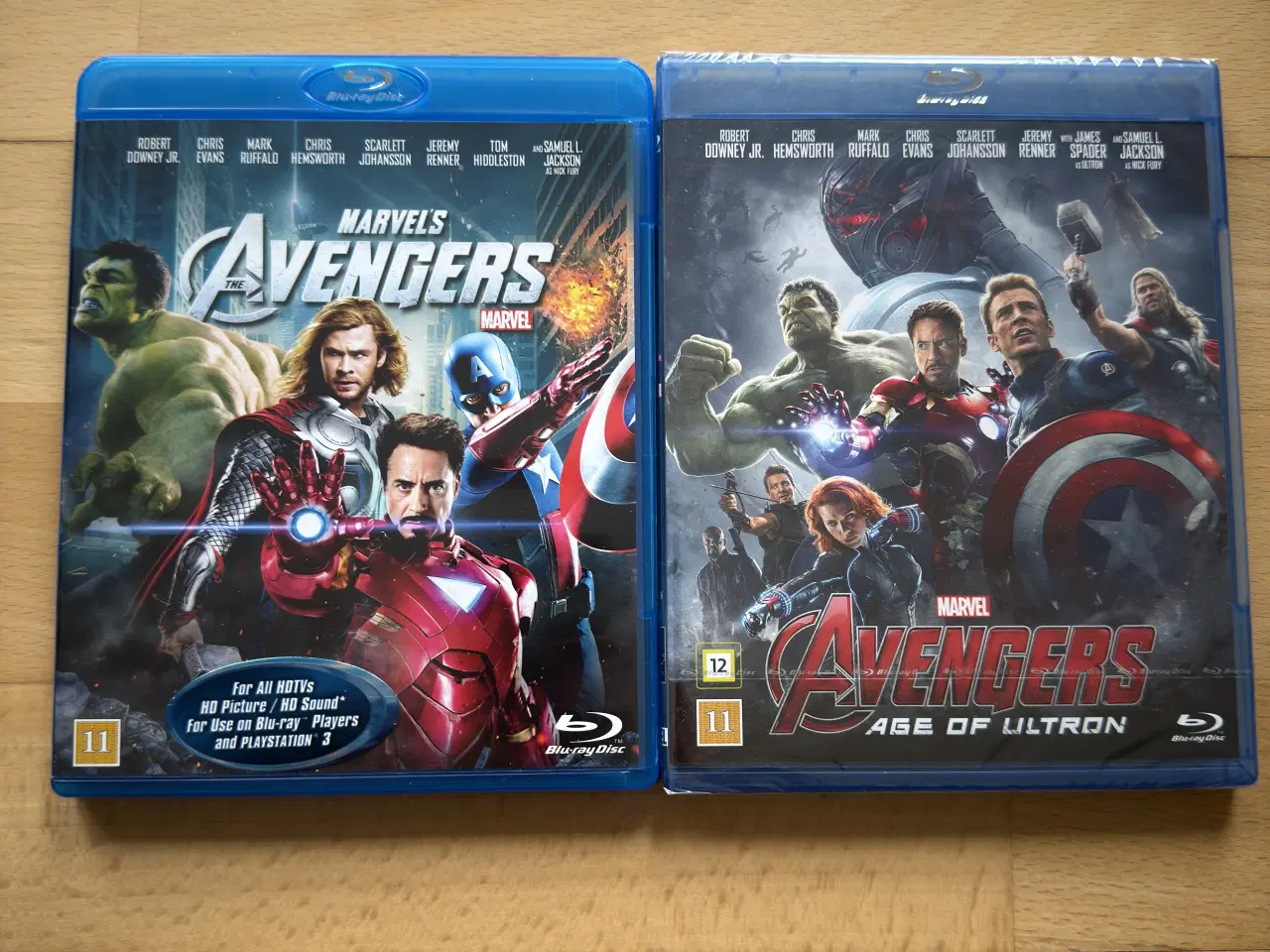 Billede 1 - Avengers 1 &2 blu ray DK
