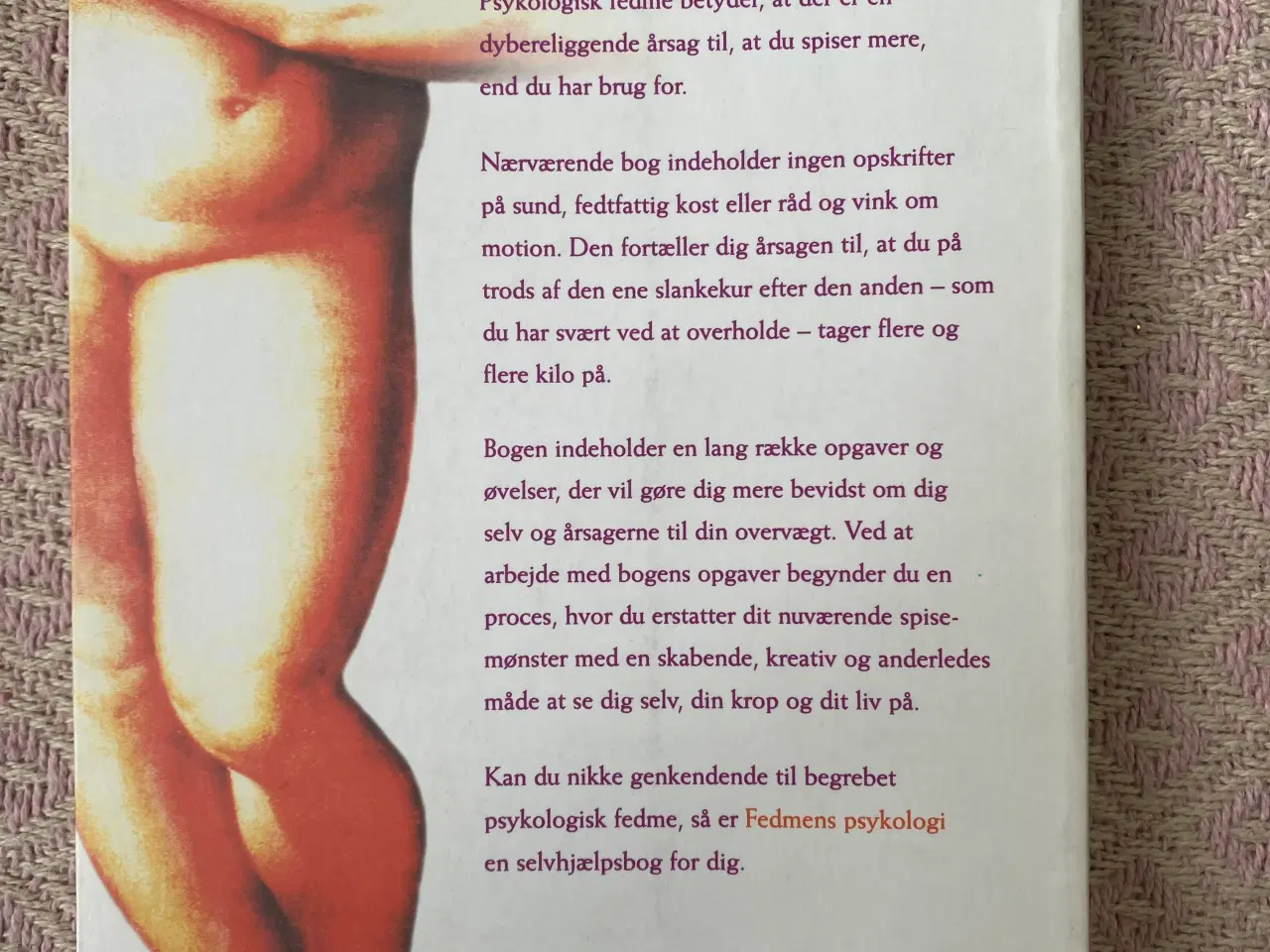 Billede 1 - Bog “ Fedmens psykologi” af Annette Ildeldt