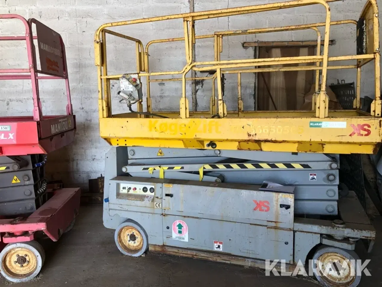 Billede 3 - Sakselifte Manitou & Custer 3247ES 2 styk