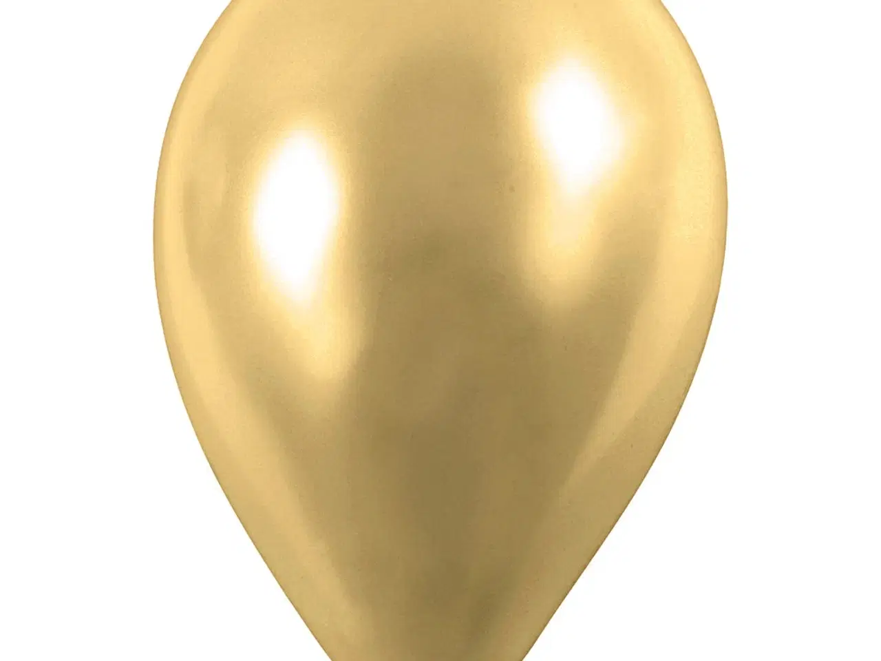 Billede 1 - Balloner, runde, diam. 23 cm, guld, 8stk./ 1 pk.