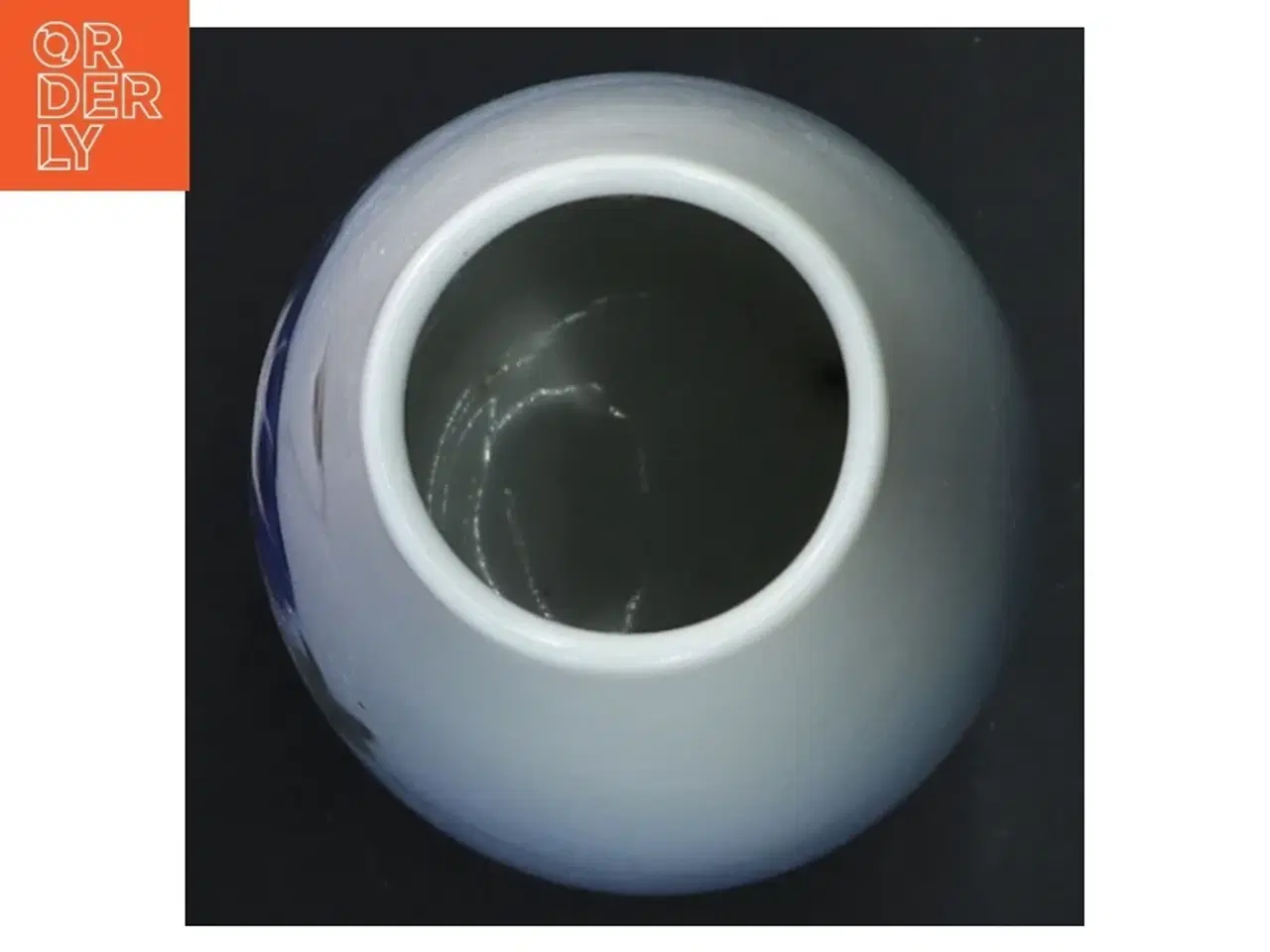 Billede 4 - Royal Copenhagen vase med blomstermotiv fra Royal Copenhagen (str. 18 cm)