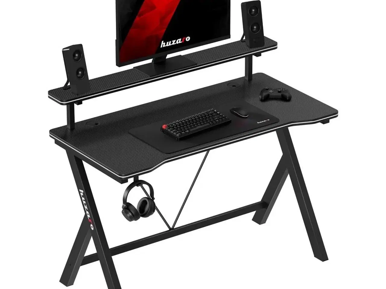 Billede 2 - Gamingbord Huzaro Hero 1.9 – sort