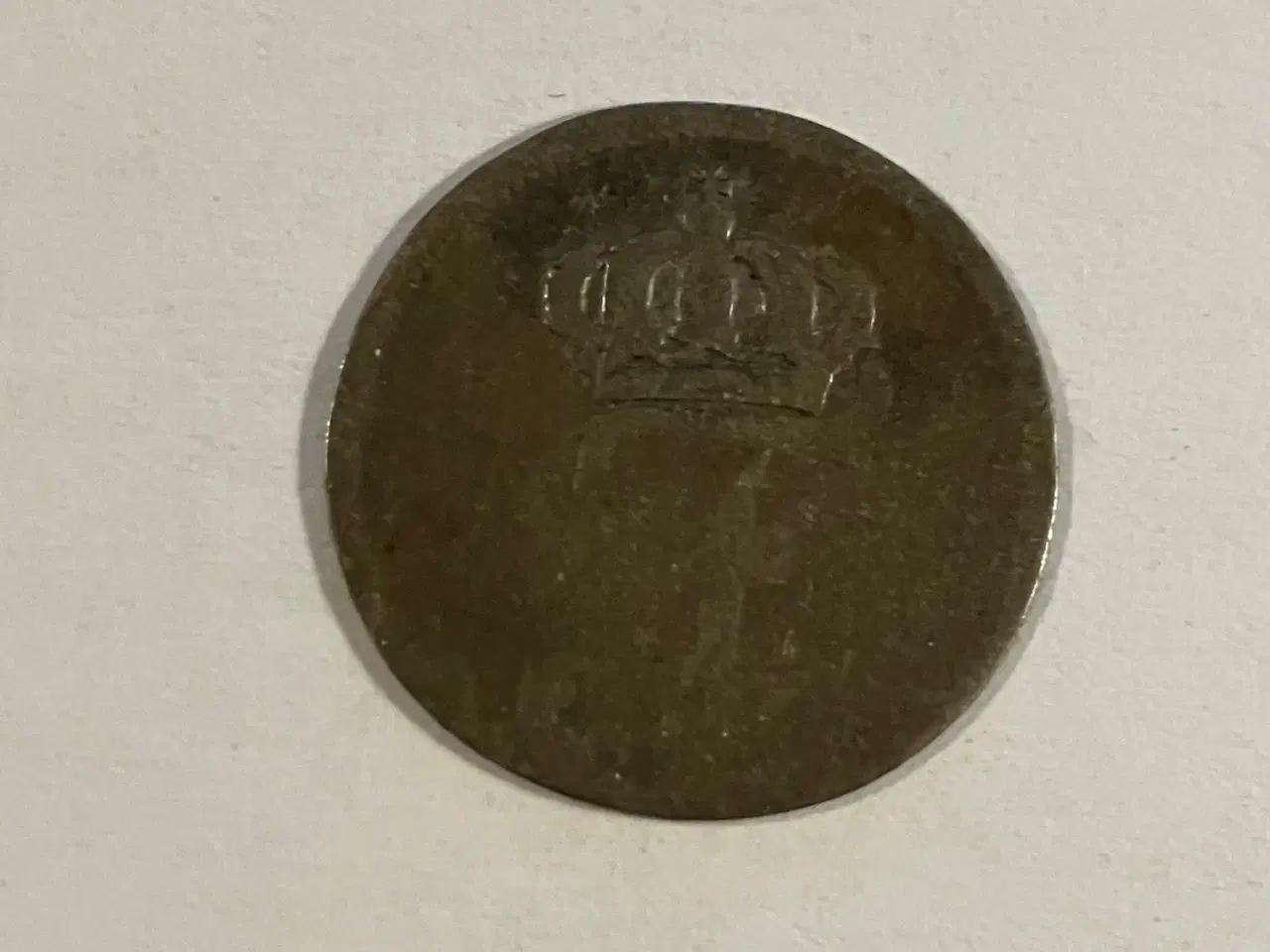 Billede 2 - 1 Schilling Courant Mecklenburg Schwerin 1766 - Meget slidt
