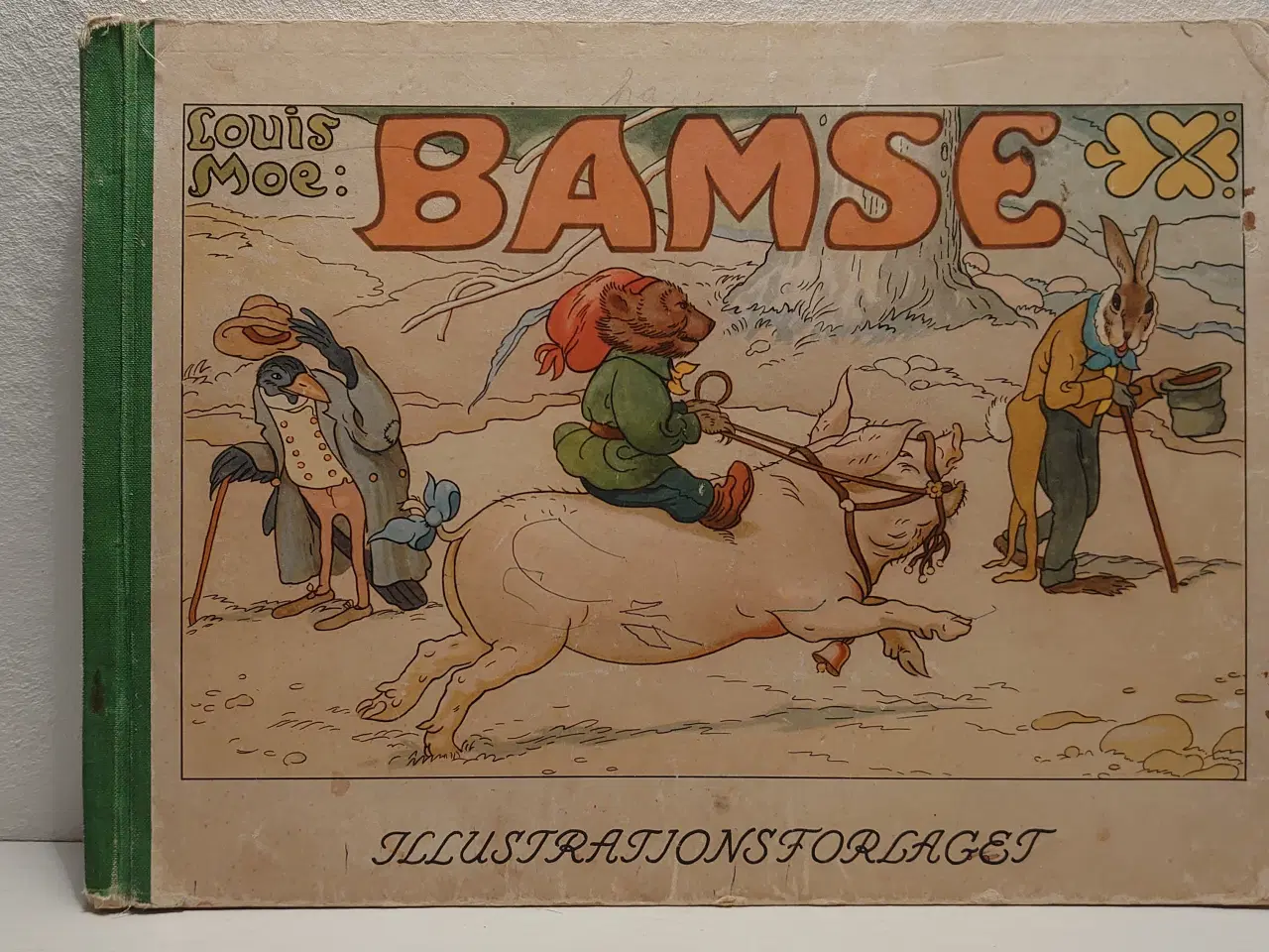 Billede 1 - Louis Moe: Bamse. Illustrationsforlaget. Uden år.