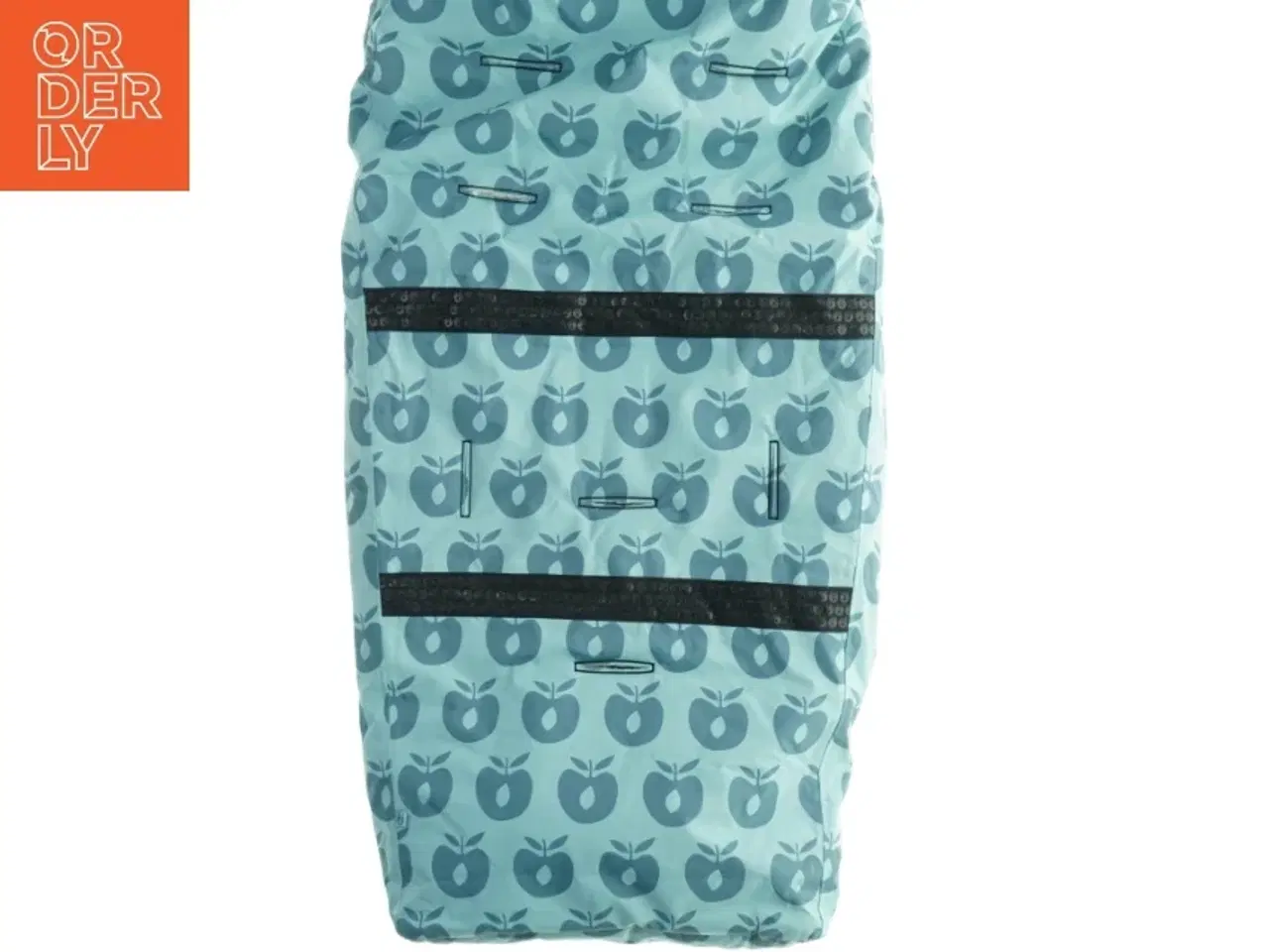 Billede 6 - Sove- og kørepose med æbleprint fra Småfolk (str. Totallængde. 100 cm)