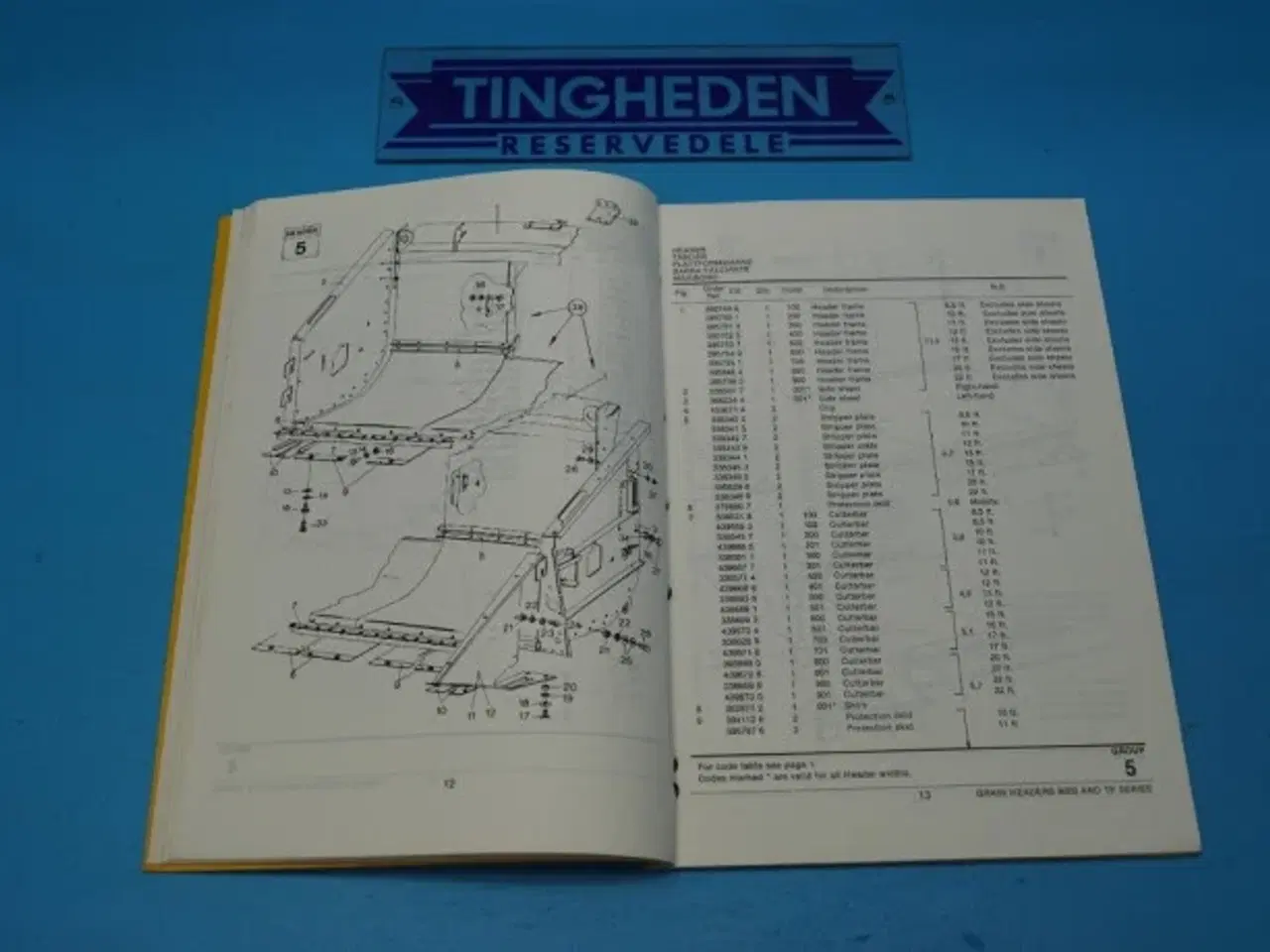 Billede 3 - New Holland 8000 & TF Serie Reservedelskatalog