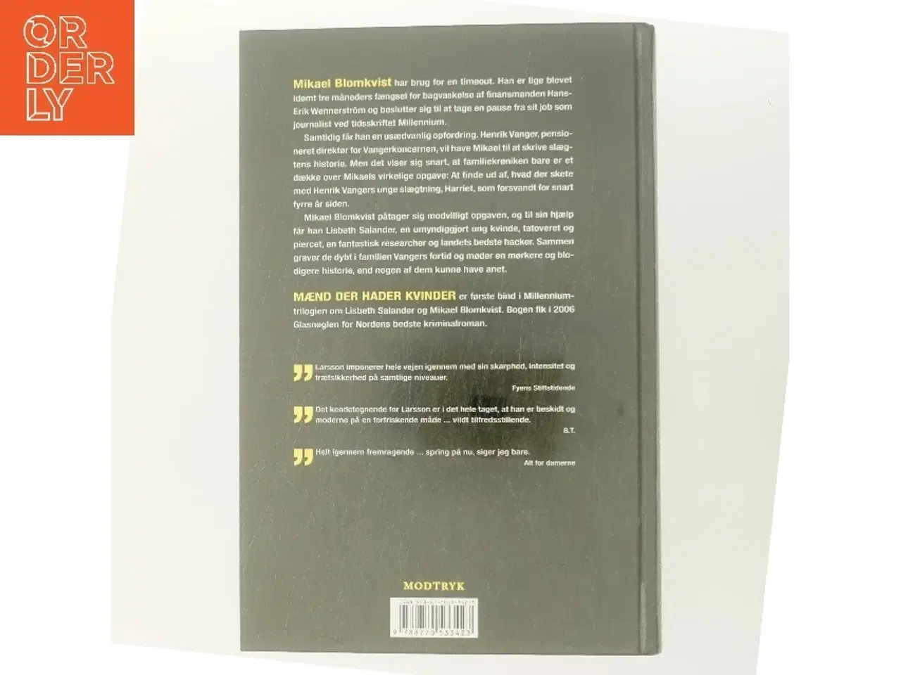 Billede 3 - Mænd der hader kvinder af Larsson, Stig (Bog)