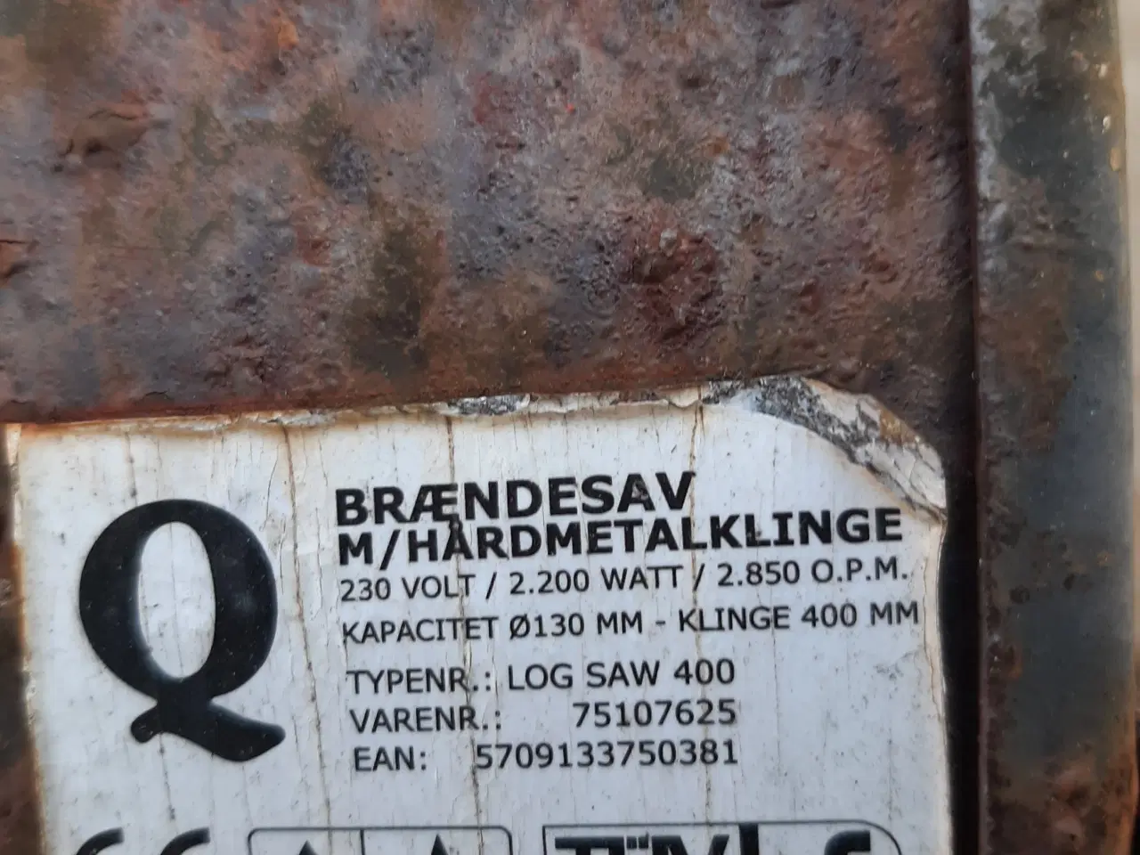 Billede 3 - Brændesav m/ekstra klinge
