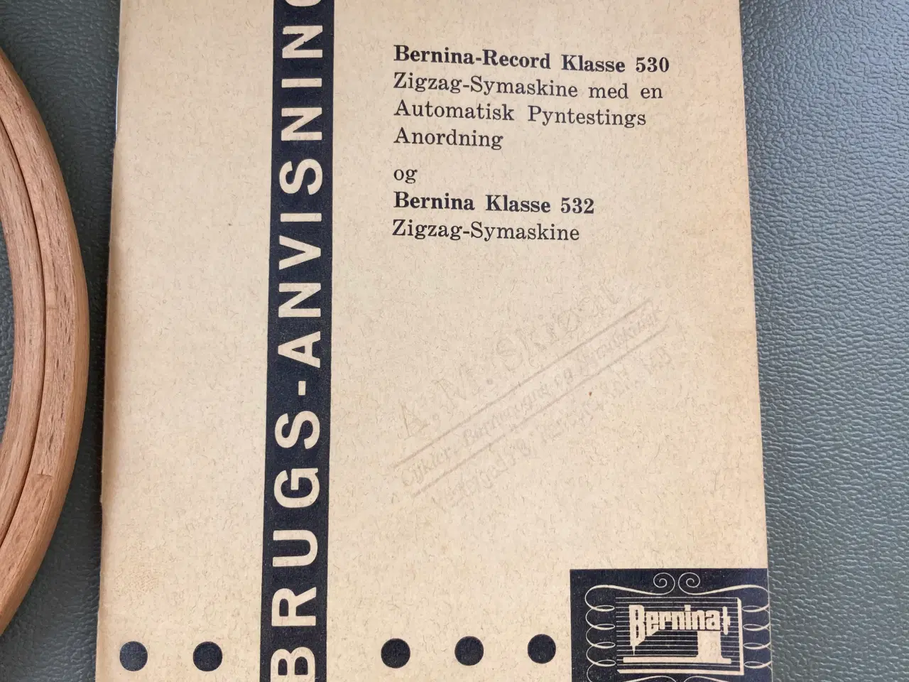 Billede 3 - Symaskine Bernina Record 530 fra 50erne
