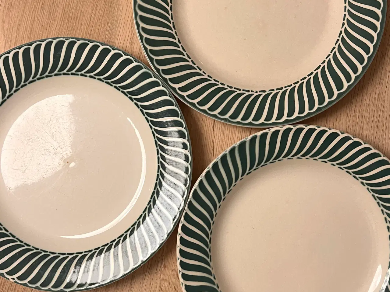 Billede 2 - 🌿 Fransk vintage charme – Digoin Sarreguemines “J