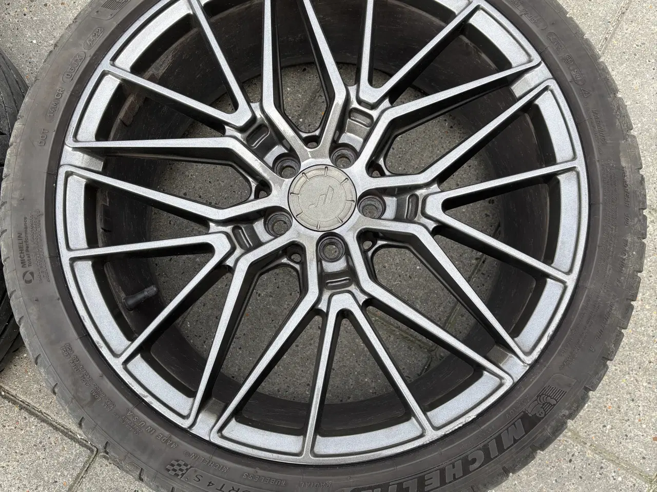 Billede 4 - 4 JR fælge med sommerdæk 5X100