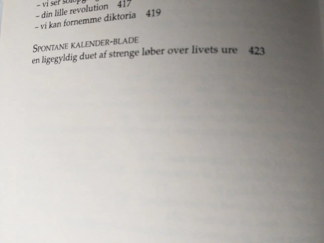 Billede 7 - Usvækkede digte - Udvalgte digte 1976-2000