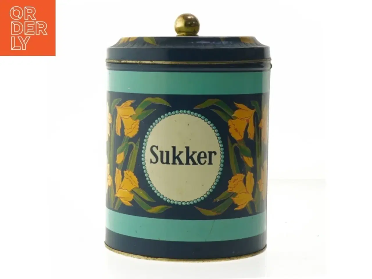 Billede 3 - Irma sukker dåse (str. Ø. 13 cm. længde. 16,5 cm) fra Irma