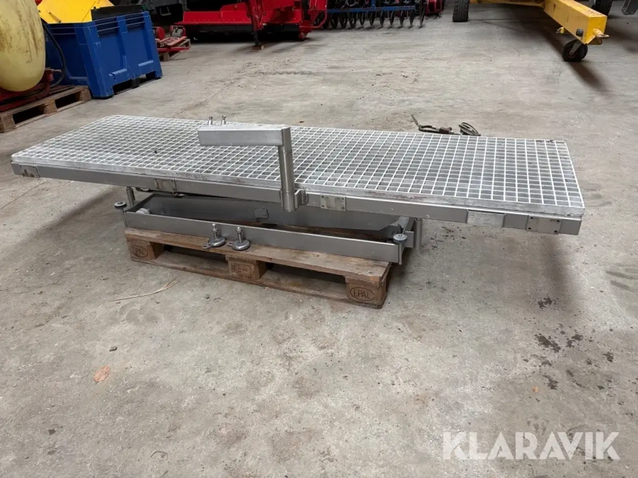 Billede 4 - Løftebord i rustfri stål Højgården maskiner 2309