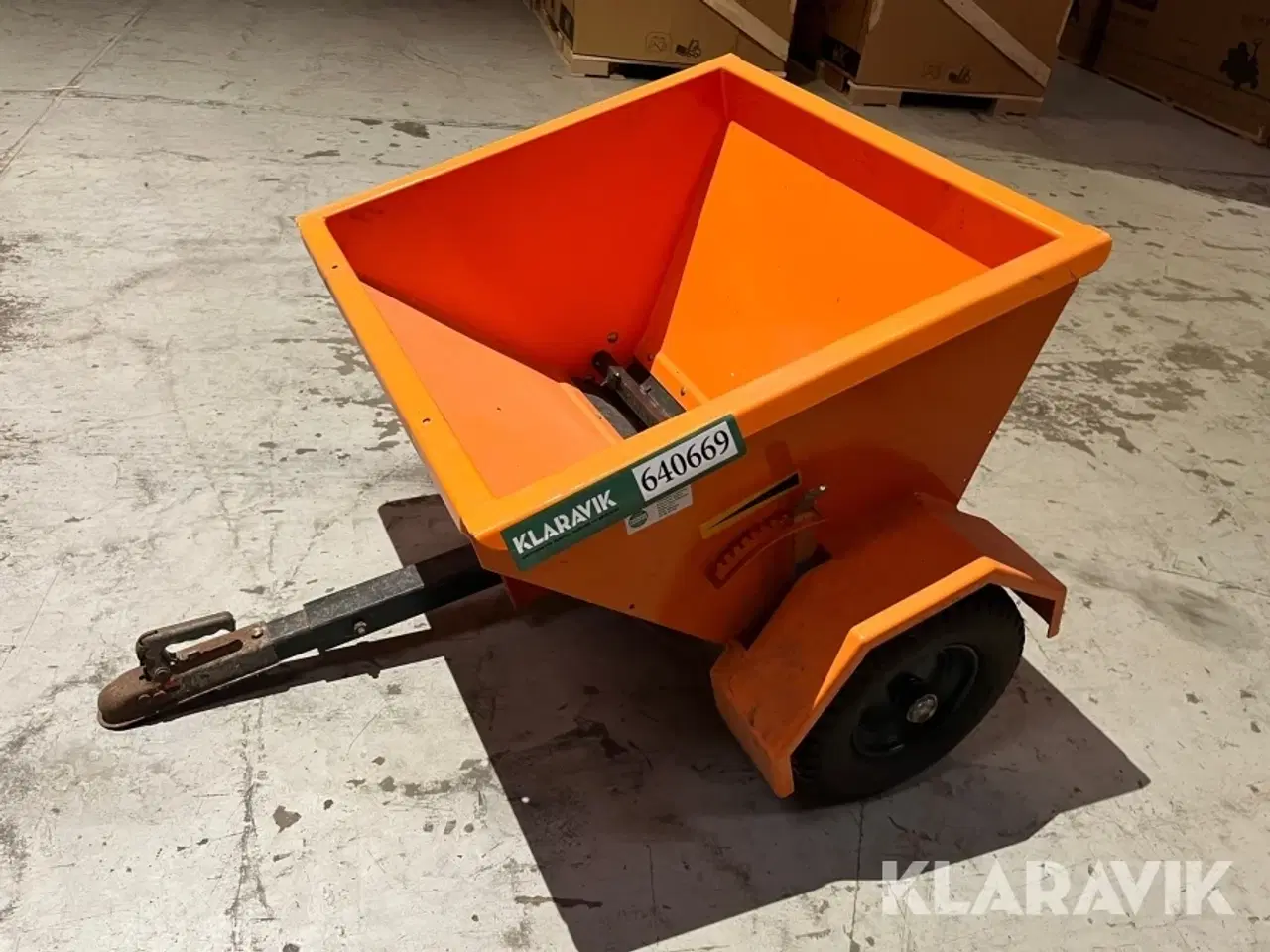 Billede 1 - Grus/salt udlægger Hydromann Mini 80