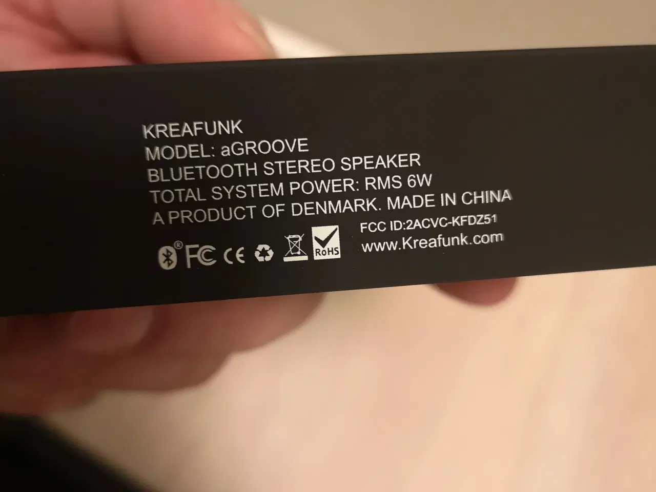 Billede 4 - Helt ny.  KREAFUNK aGroove højtaler - Black editio