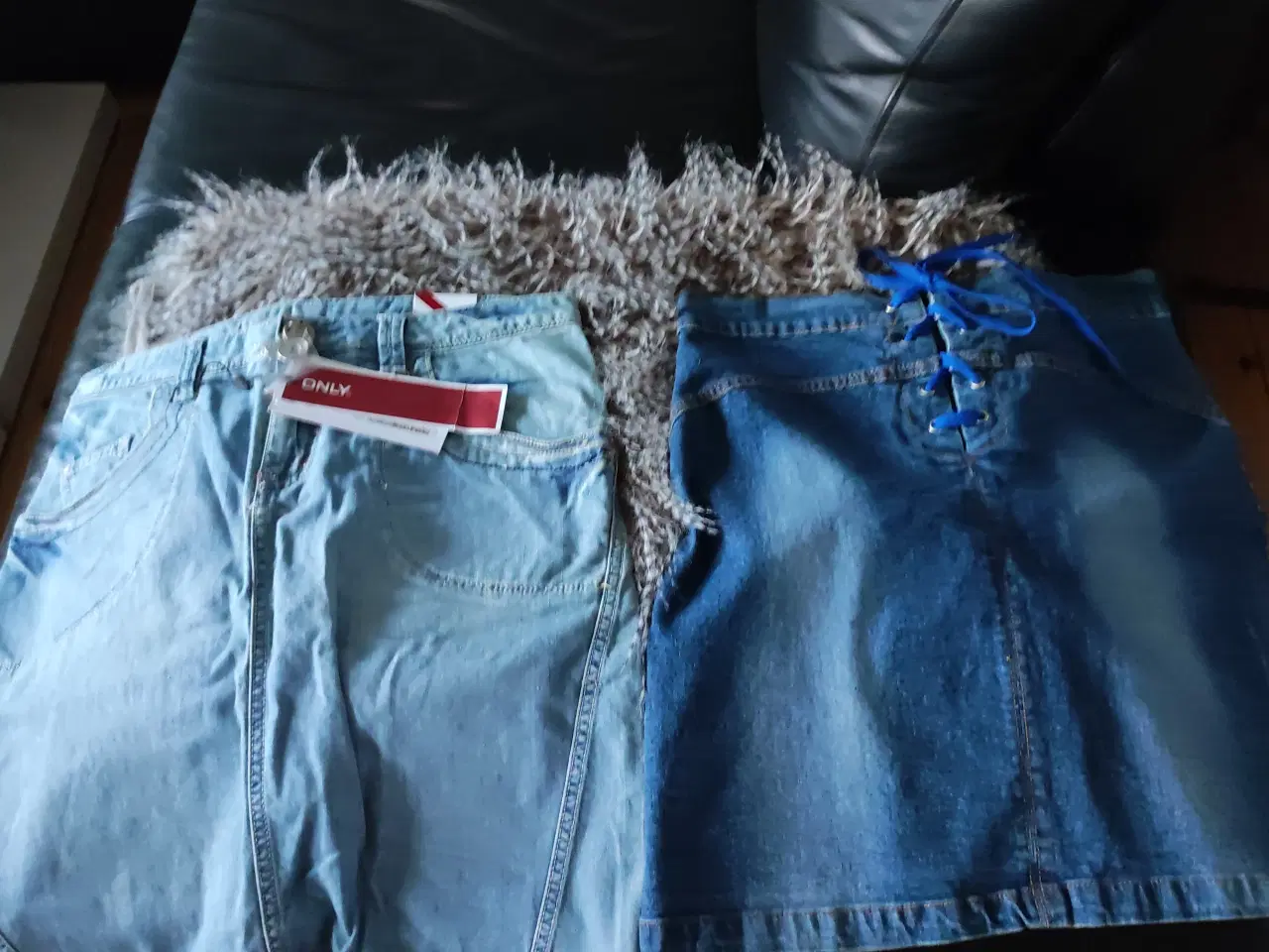 Billede 1 - Ny Cowboy nederdel jeans str M 38
