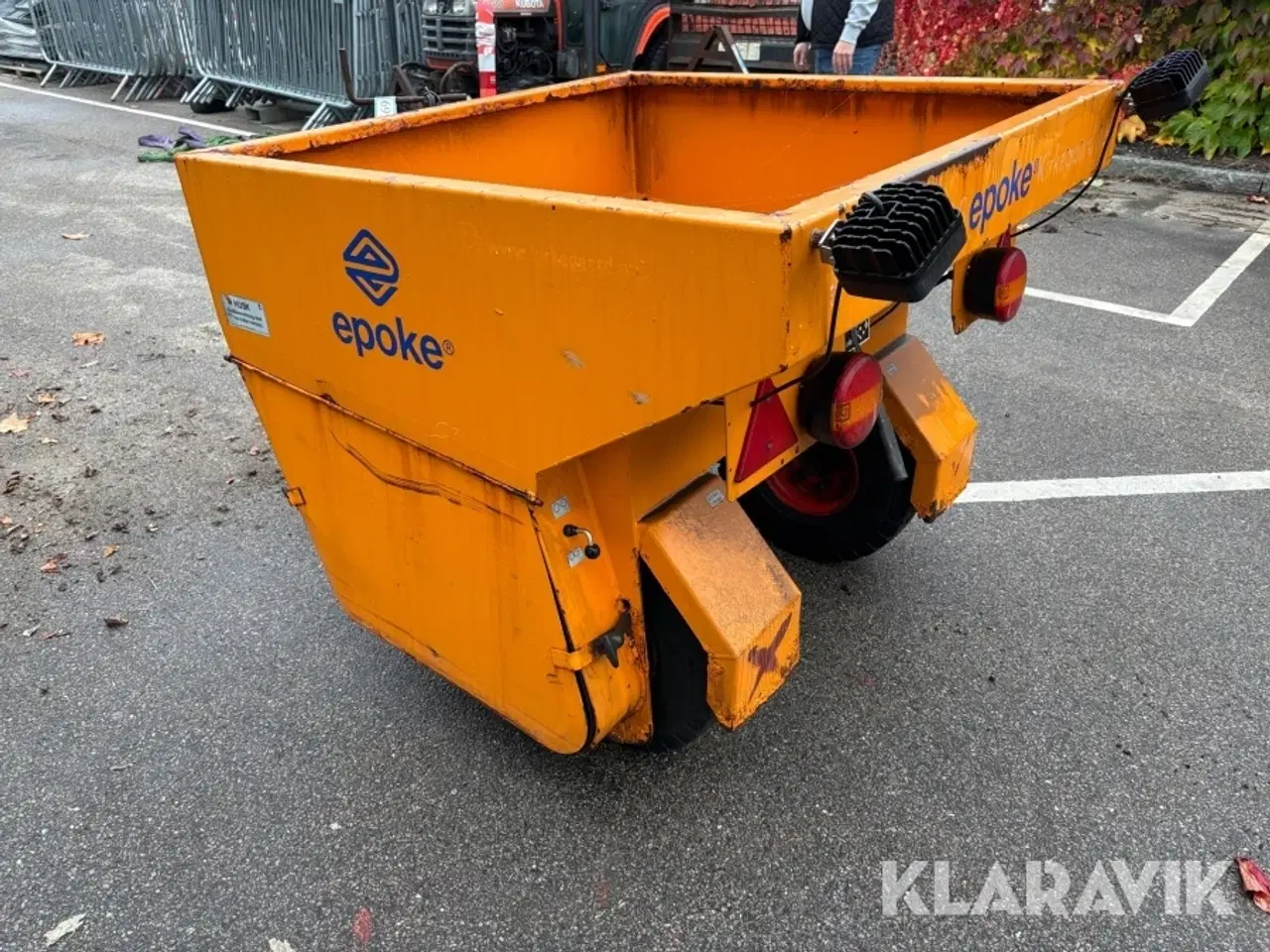 Billede 3 - Valseudlægger Epoke SKE8 med trækstang