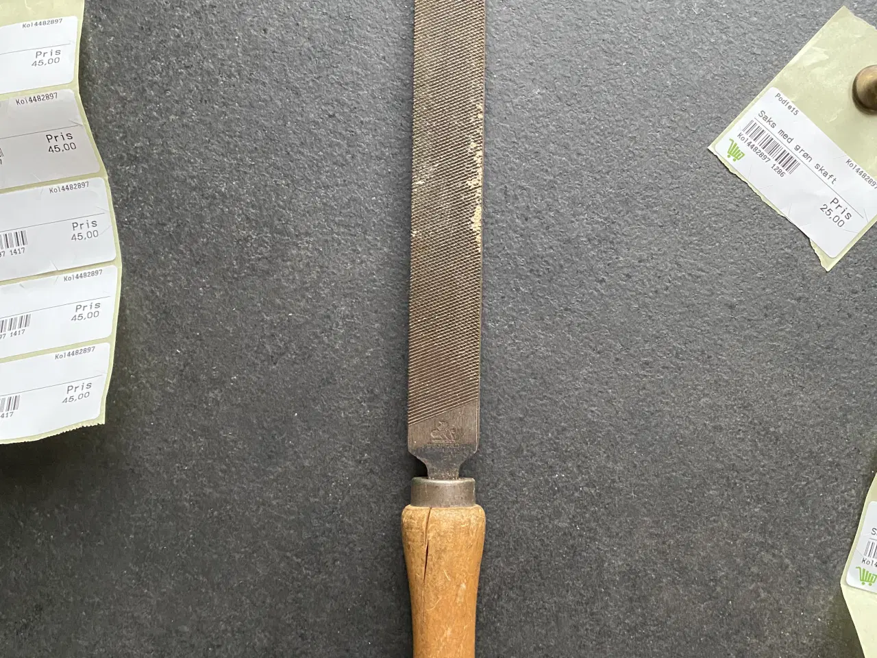 Billede 1 - Fil med grov og fin side