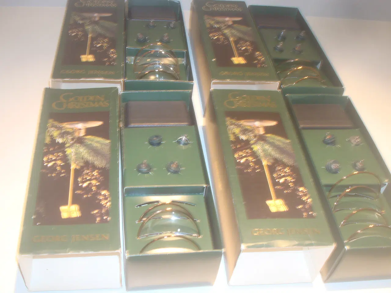 Billede 1 - GEORG JENSEN, TRANSPORMER + 4 smukke lysestager