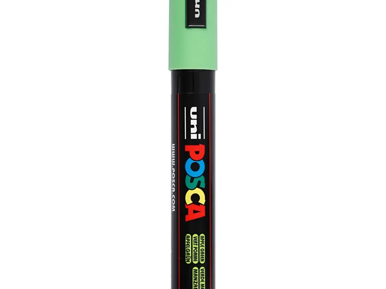 Billede 1 - Posca Tusch, PC-5M, streg 2,5 mm, apple green, 1 stk.