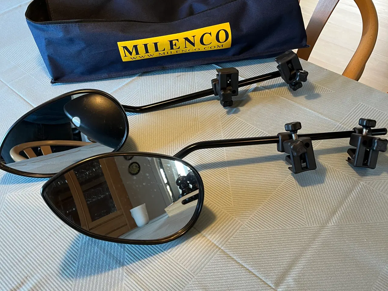 Billede 1 - Milenco spejl sæt som nye 
