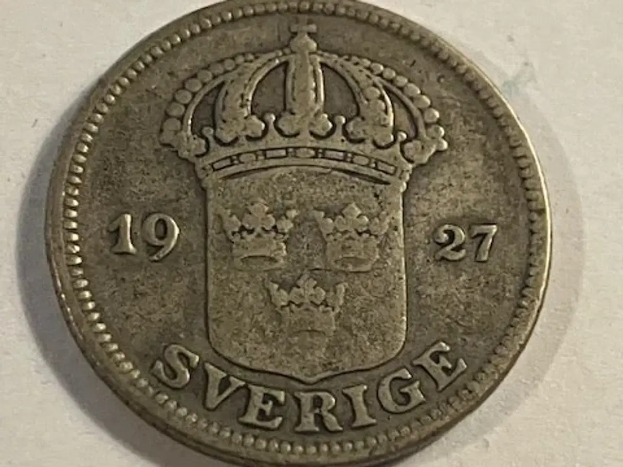 Billede 2 - 50 øre 1927 Sverige