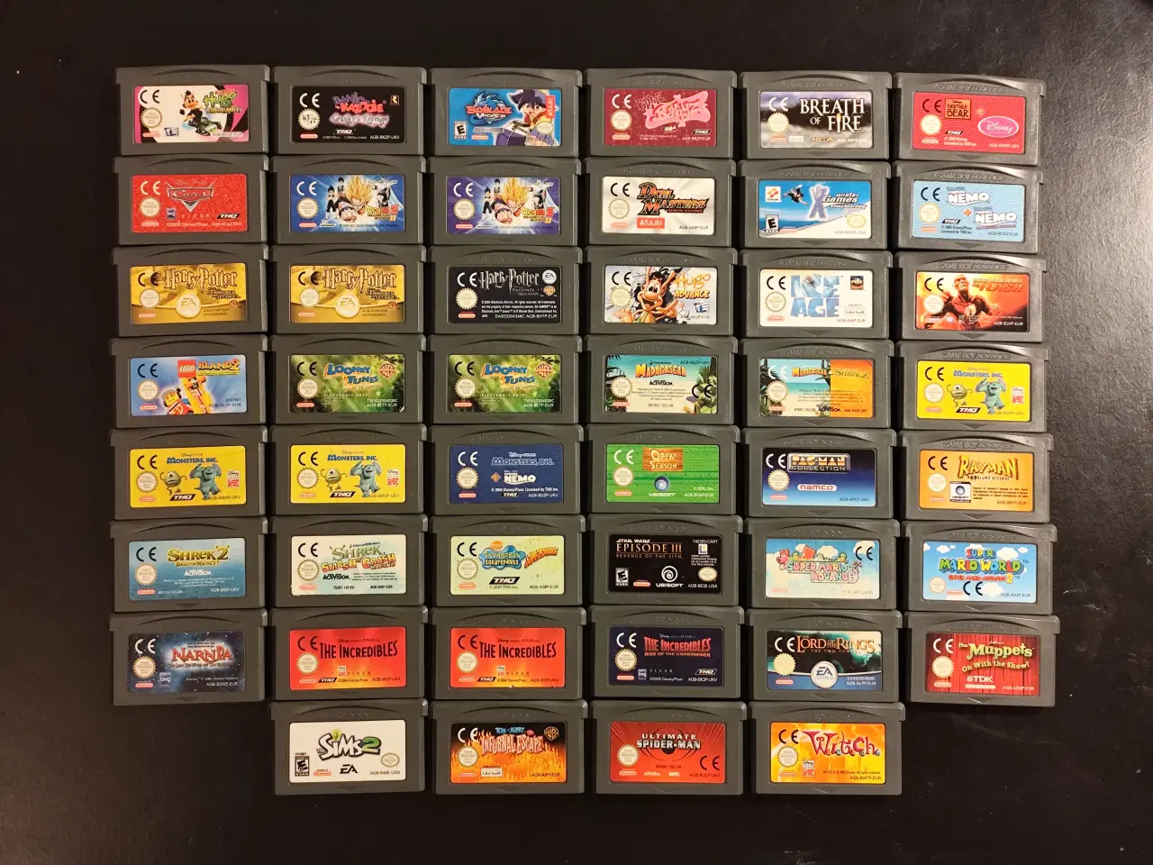 Billede 1 - Blandede Game Boy Advance spil - Blandede GBA Spil